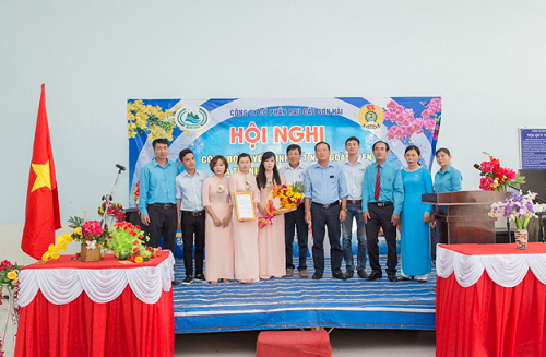 Công đoàn công ty Cổ phần rau câu Sơn Hải
